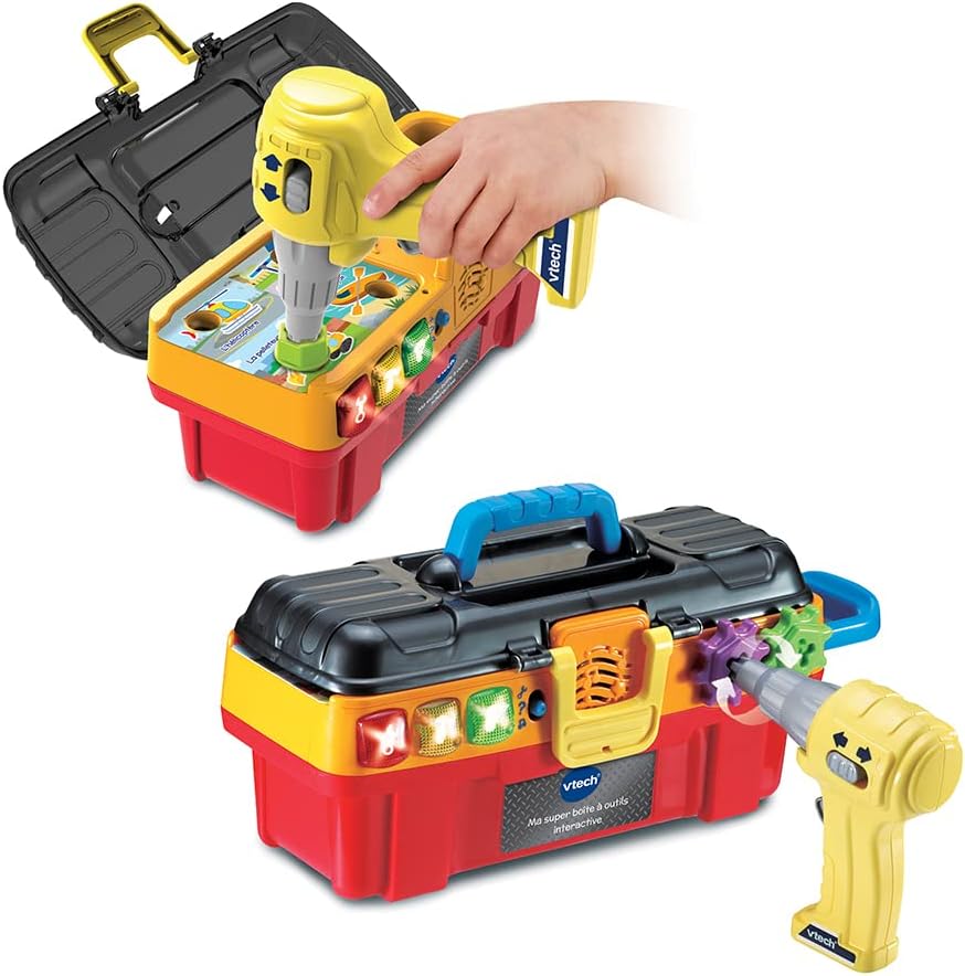 VTech Interactive Kids Tool Set with Belt, 11 Accessories