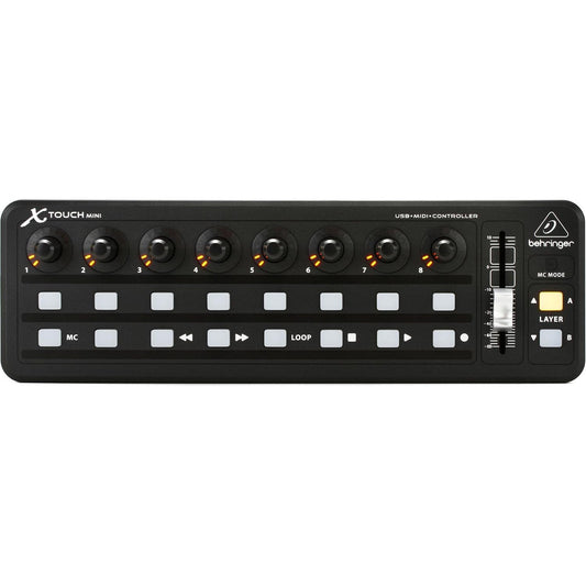 Behringer X-Touch Mini Compact USB MIDI Controller with 60mm Fader - Gomix Brands Outlet