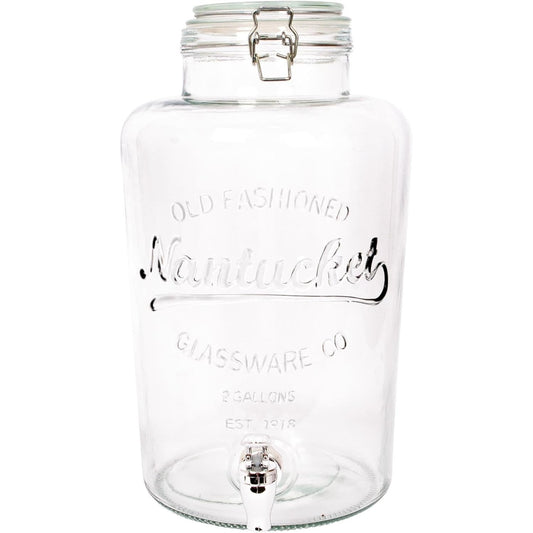 Rink Drink 8.7L Glass Drinks Dispenser with Chrome Tap