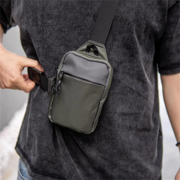 Waterproof Mini Sling Crossbody Bag for Men Women