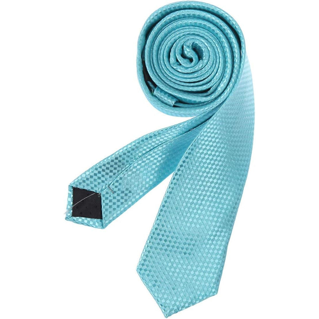 Stafford Men's Light Blue Textured Tie