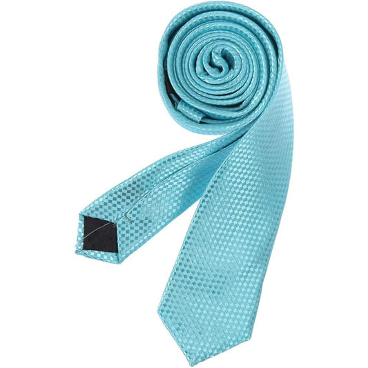 Stafford Men's Light Blue Textured Tie