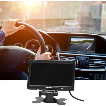 7-inch HD TFT Car Display, 1024x600, AV Input, Integrated Speaker