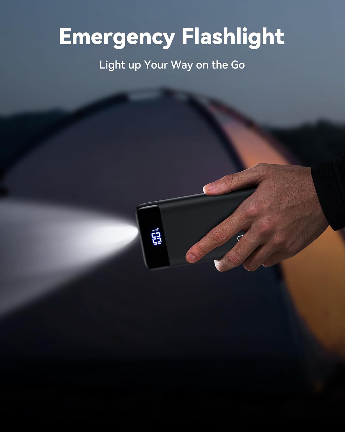 INIU 20000mAh Fast Charging Portable Power Bank with USB‑C