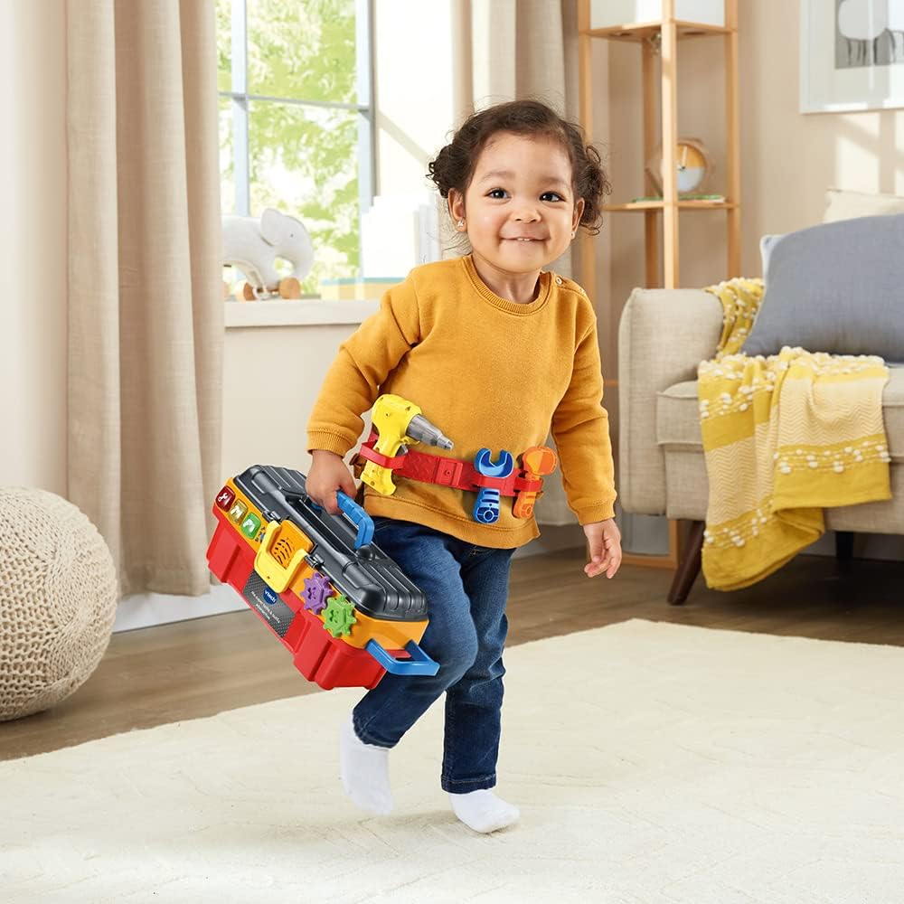 VTech Interactive Kids Tool Set with Belt, 11 Accessories