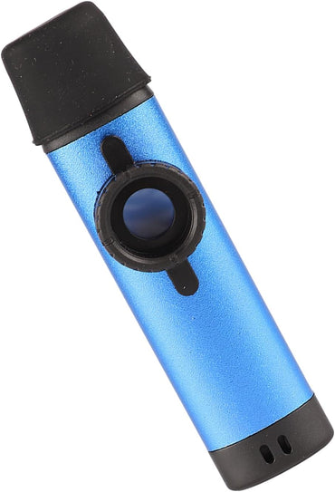 Blue Aluminum Kazoo Set – 5‑Piece Adjustable Musical Instrument