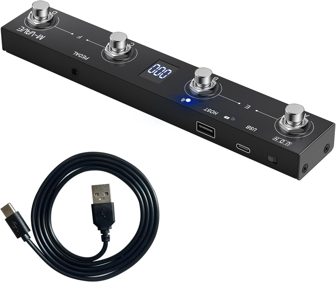 Chocolate Plus Wireless Bluetooth MIDI Foot Controller with 4 Buttons