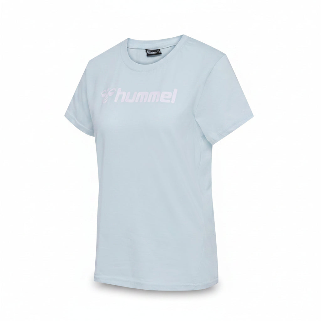 hummel Women's Hmlmover Cotton T-Shirt Short Sleeve