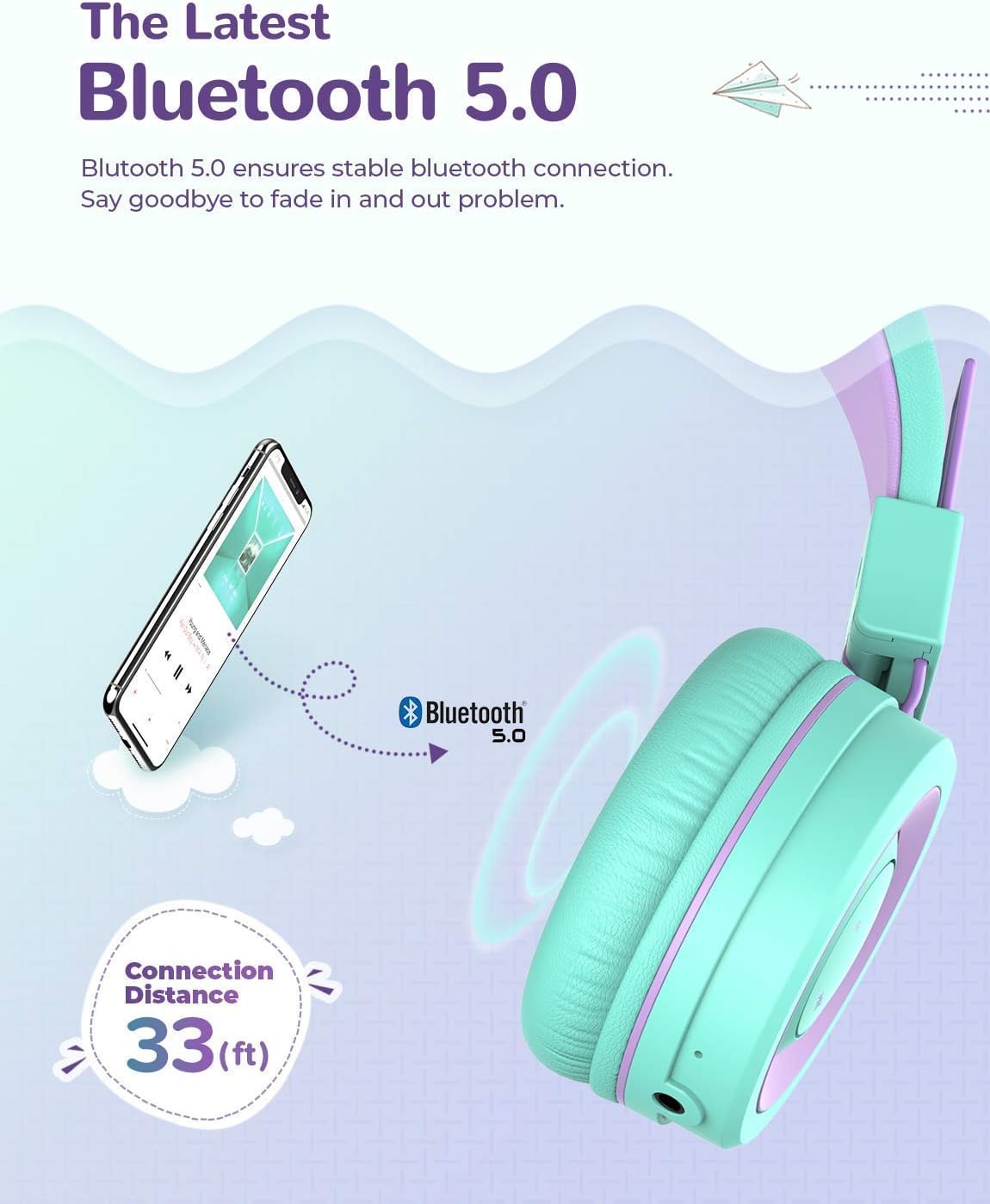 iClever Kids Bluetooth Headphones