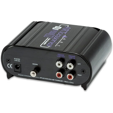 ART DJPREII Black Phono Preamplifier with Switchable Capacitance - Gomix Brands Outlet