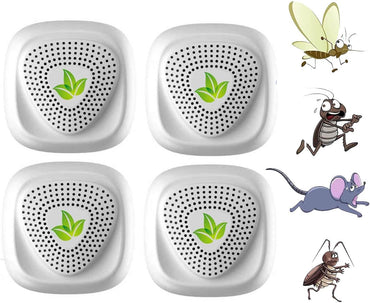 COODAY Ultrasonic Pest Repeller Plug-in, 4-Pack for Mosquitoes, Rodents, Insects
