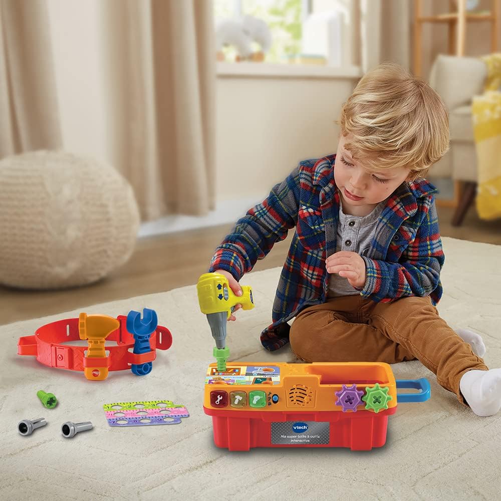 VTech Interactive Kids Tool Set with Belt, 11 Accessories