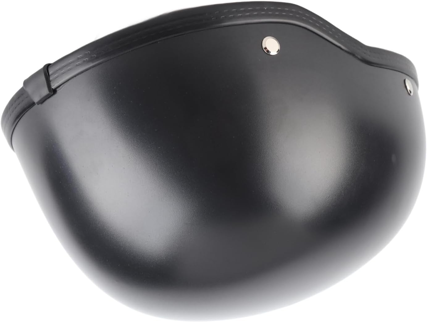 56-64cm Motorcycle Half Helmet FRP Matte Black Unisex Retro Open-Face