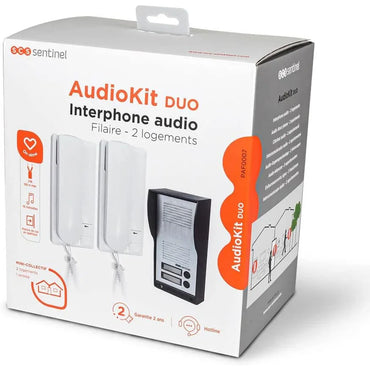 SCS Sentinel AudioKit Duo Wired Door Intercom for Two Apartments - Gomix Brands Outlet