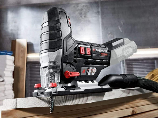 Parkside Performance 20V Li Cordless Pendulum Jigsaw with LED