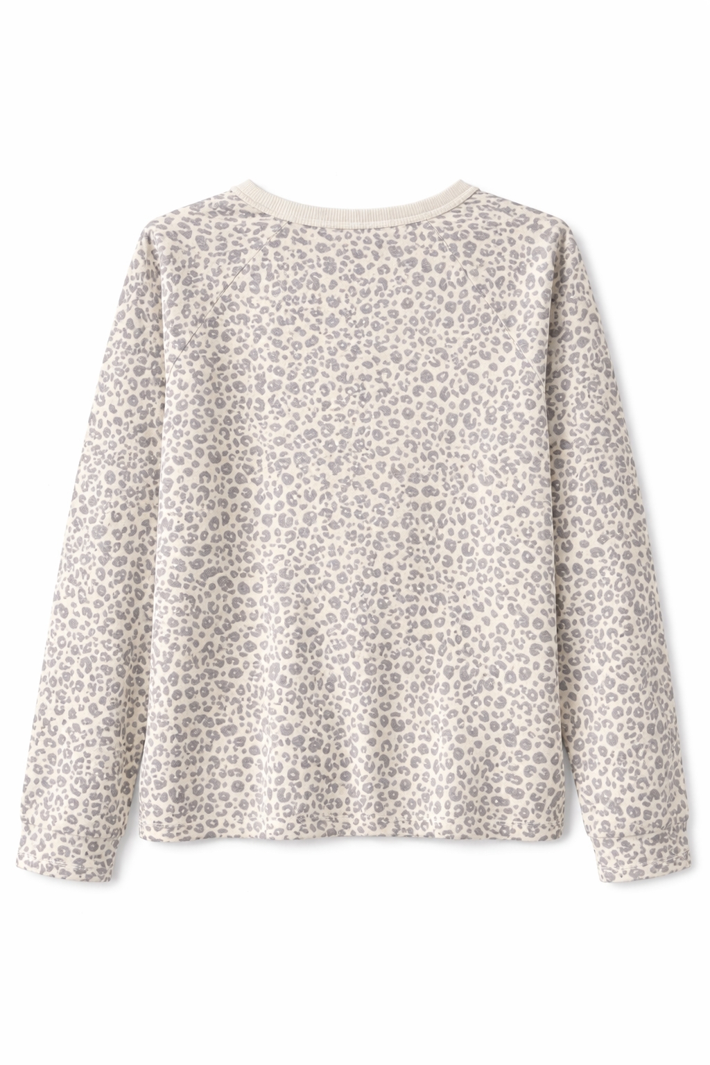 Cat & Jack Beige Animal Print Long Sleeve Top