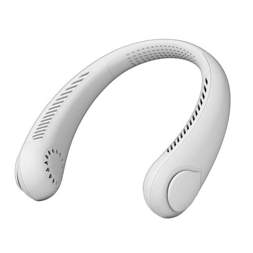 Portable Bladeless Neck Fan Rechargeable Wearable Cooling Hands Free Fan