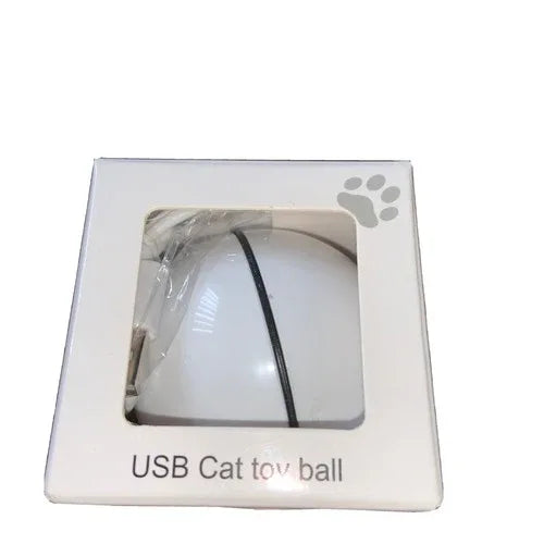 Smart USB Rechargeable Interactive Rolling Flashing LED Pet Toy Ball for Cats Puppies - Gomix Brands Outlet