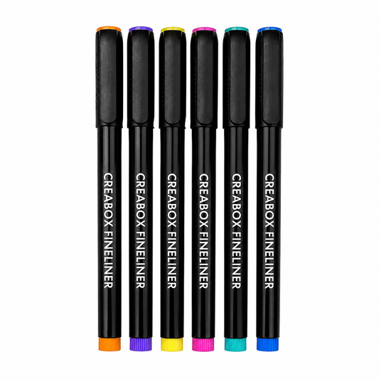 Marabu Creabox Fineliners Watercolor or Metallic Markers