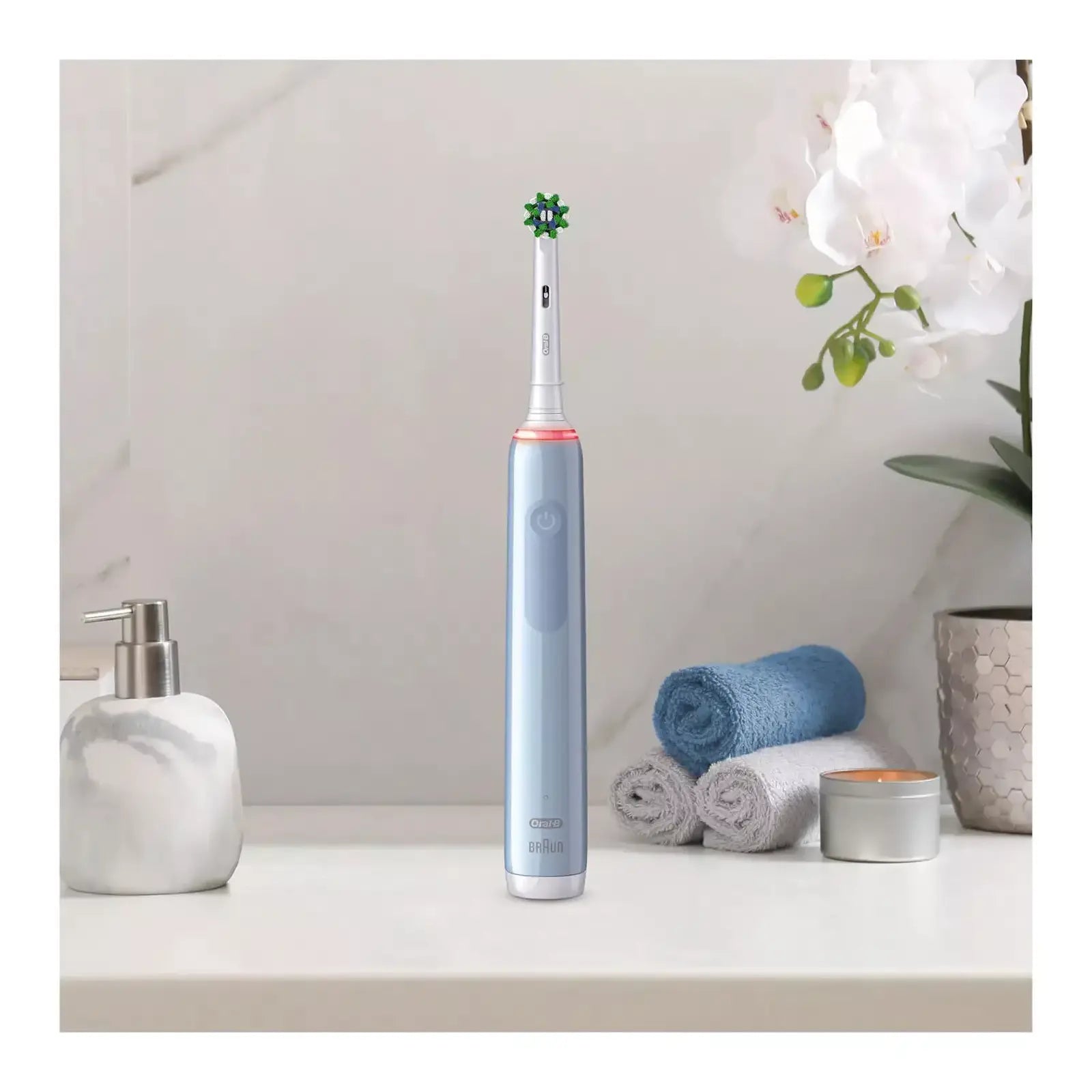 Oral-B Pro 3 3000 CrossAction Electric Toothbrush with Pressure Control