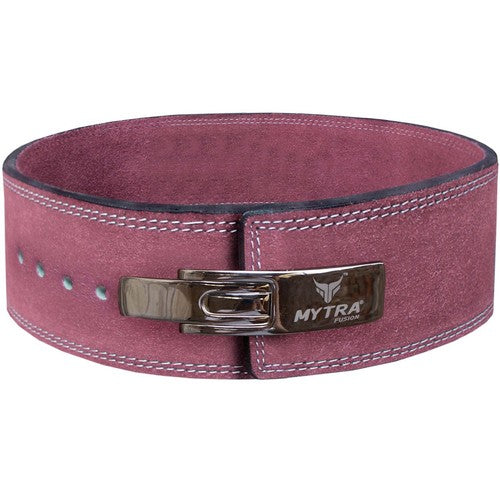 Mytra Fusion Lever Buckle Powerlifting Belt: Ultimate Gym Back Support