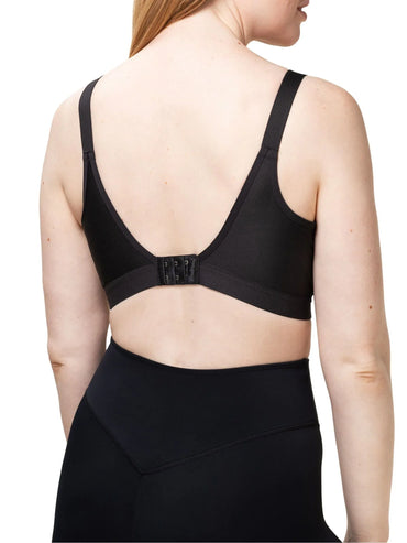 Triumph Triaction Wellness Non-Wired Black Sports Bra: High Support, Adjustable Comfort - Gomix Brands Outlet