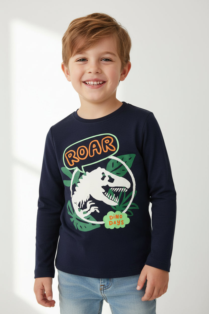 Disney Jurassic World Thermal Sweatshirt for Boys
