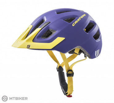 CRATONI Maxster Pro Lightweight Kids Bike Helmet with Integrated Flasher