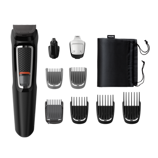 Philips Multigroom Series 3000: 9-in-1 Face, Hair & Body Trimmer MG3740/15 - Gomix Brands Outlet