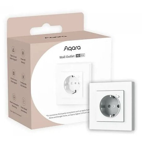 Aqara H2 Smart Zigbee Wall Outlet – 16A Energy Monitor