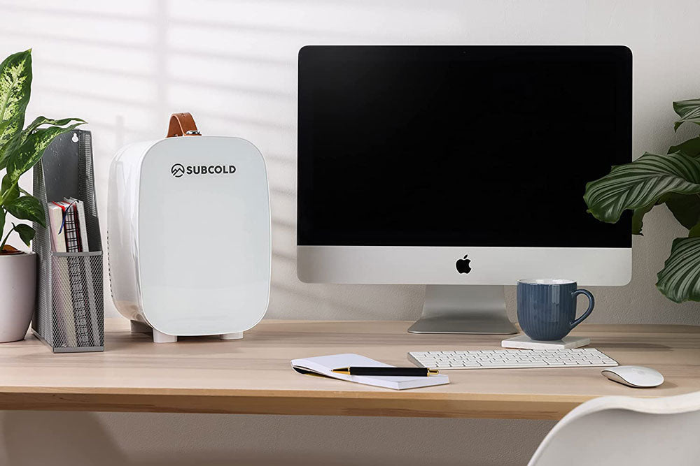 Subcold Pro6 6L Mini Fridge – Portable White Cooler with USB Power