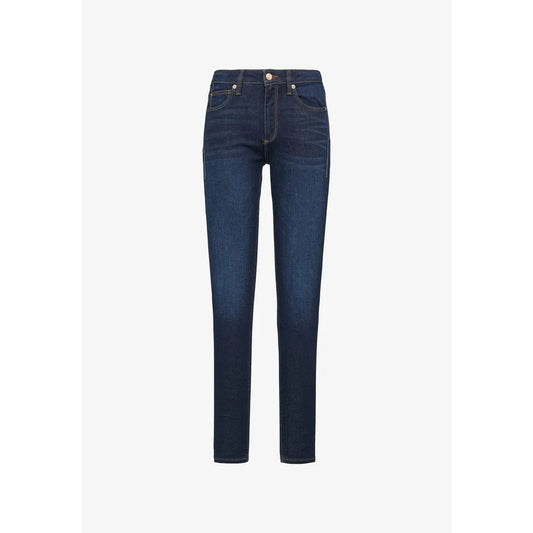 QS by s. Oliver Women's Slim Fit Navy Denim Jeans - High-Rise, Comfortable Stretch - Gomix Brands Outlet