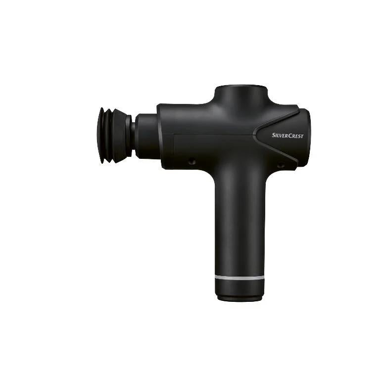 Silver Crest 5‑Attachment Powerful Massage Gun with 10 Speed Settings