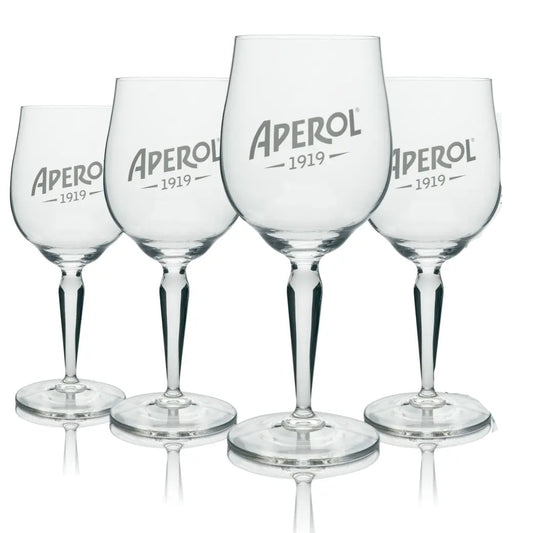 Aperol 1919 Signature 530ml Calice Aperitif Glass 6-Pack