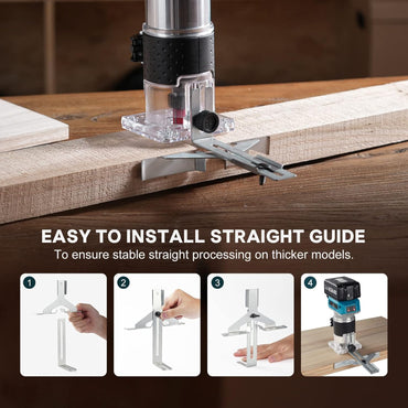 Avhrit 21V Cordless Compact Wood Router with 4.0Ah Battery