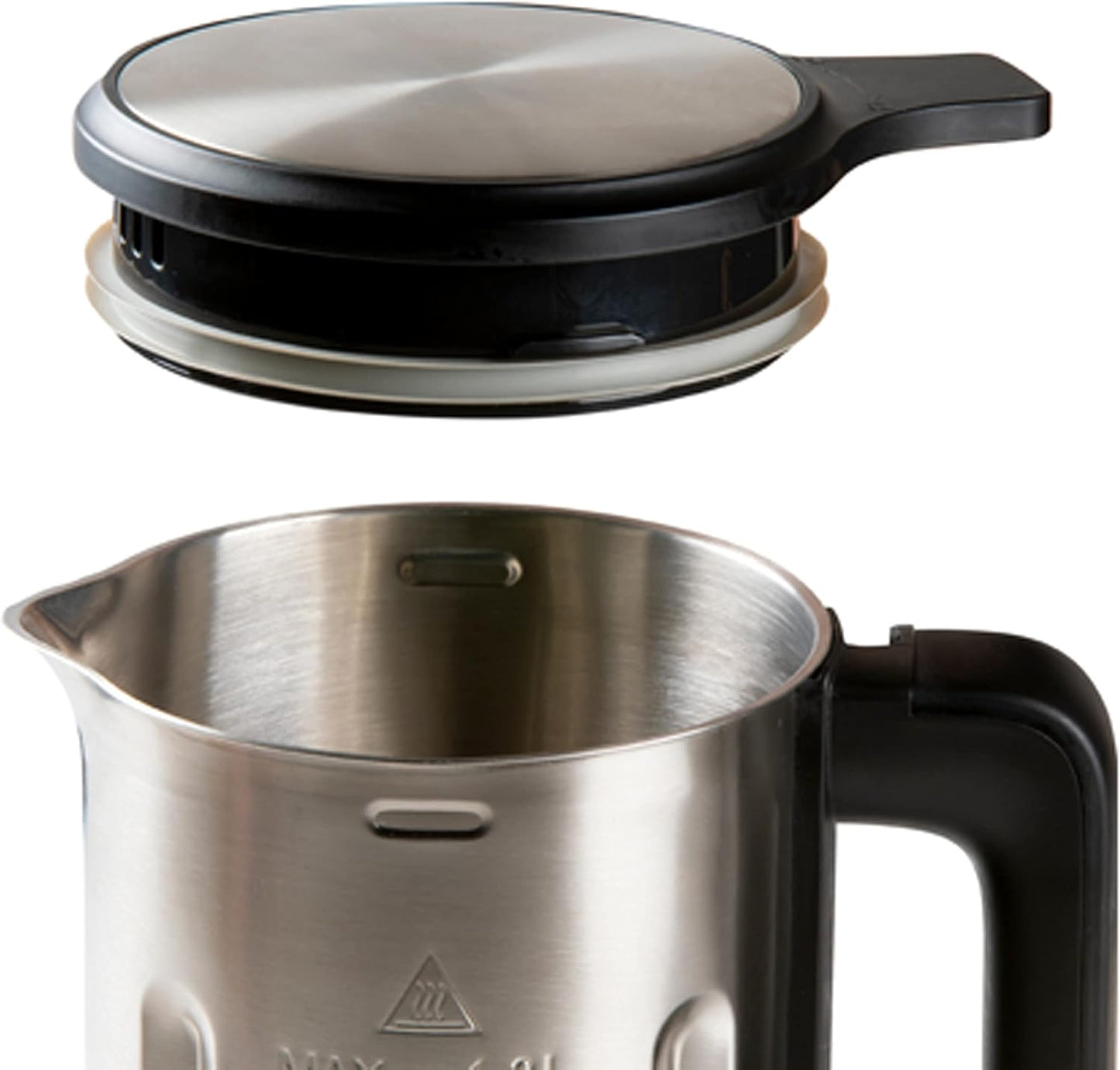 DOMO DO727BL 1.2L Stainless Steel Soup Maker with 6 Programs