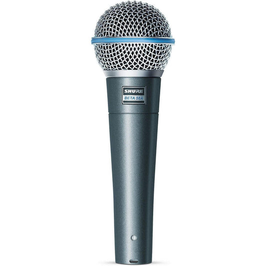 Shure BETA 58A Supercardioid Vocal Microphone – Professional Stage Mic