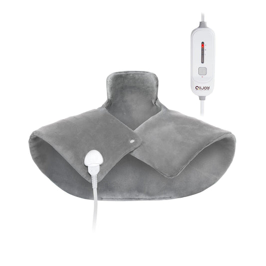 ALLJOY Electric Neck & Shoulder Heating Pad: Targeted Pain Relief, 3 Heat Settings, Auto Shut-Off - Gomix Brands Outlet