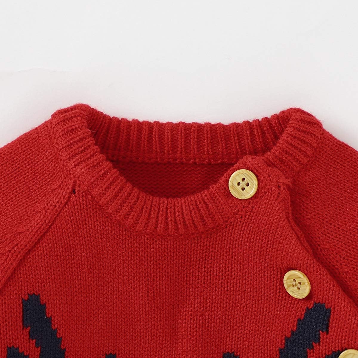 Verve Jelly Reindeer Christmas Baby Onesie Long Sleeve