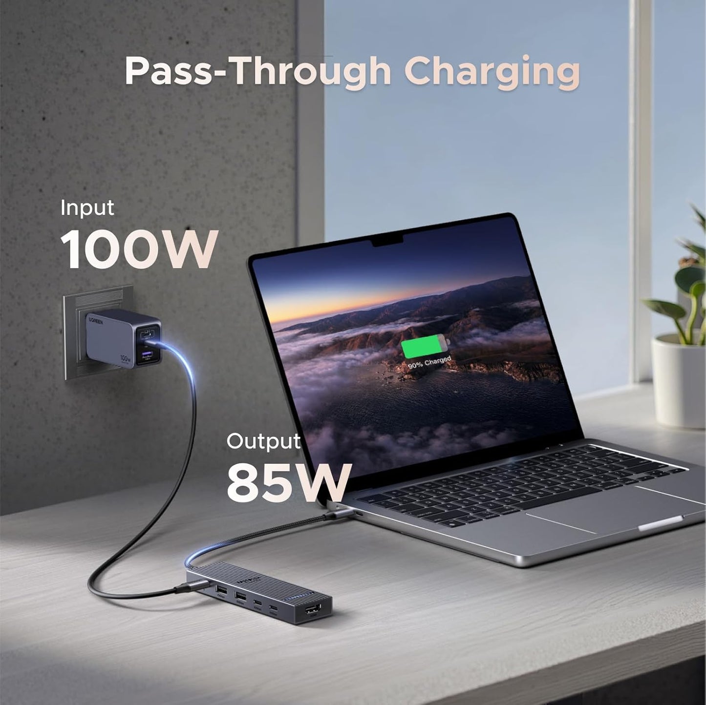 UGREEN Revodok Pro 106 6-in-1 USB‑C Hub with 4K HDMI
