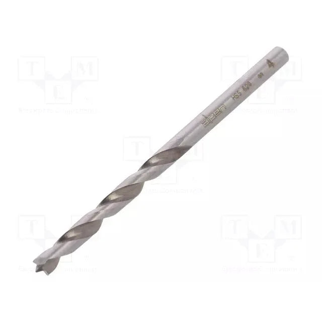 ALPEN-MAYKESTAG 4mm HSS Wood Drill Bit, 75mm Length, Blister Pack - Gomix Brands Outlet