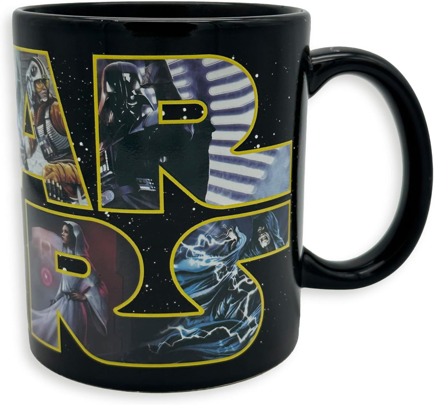 Star Wars Logo Characters Heat-Changing Ceramic Mug 325ml Gift Box