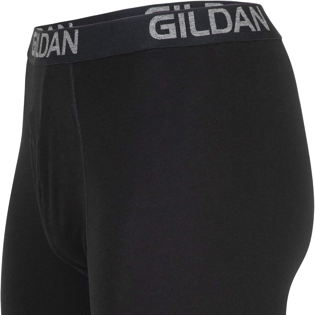 Gildan Men's Cotton Stretch Long Leg Boxer Brief Pack