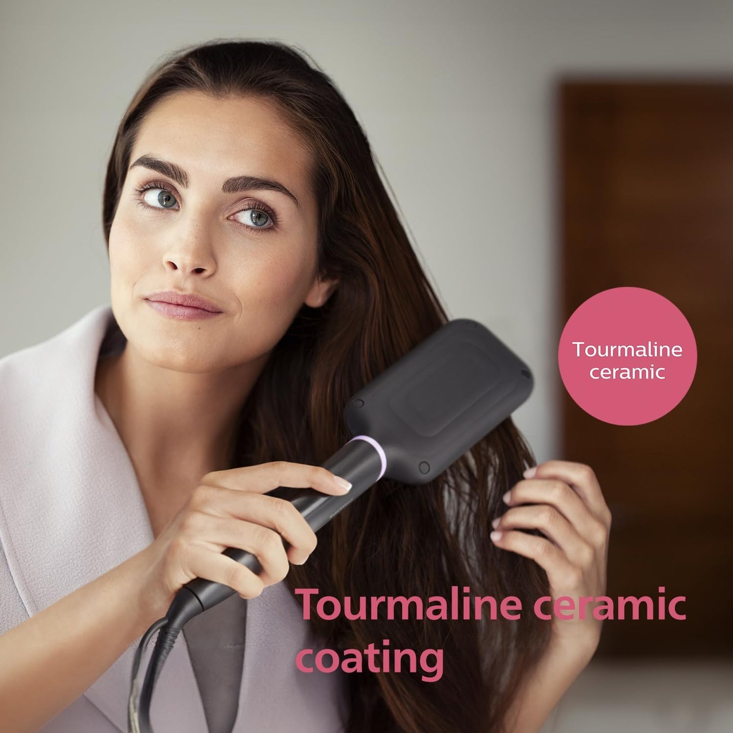 Philips StyleCare Essential Heated Straightening Brush BHH880/03