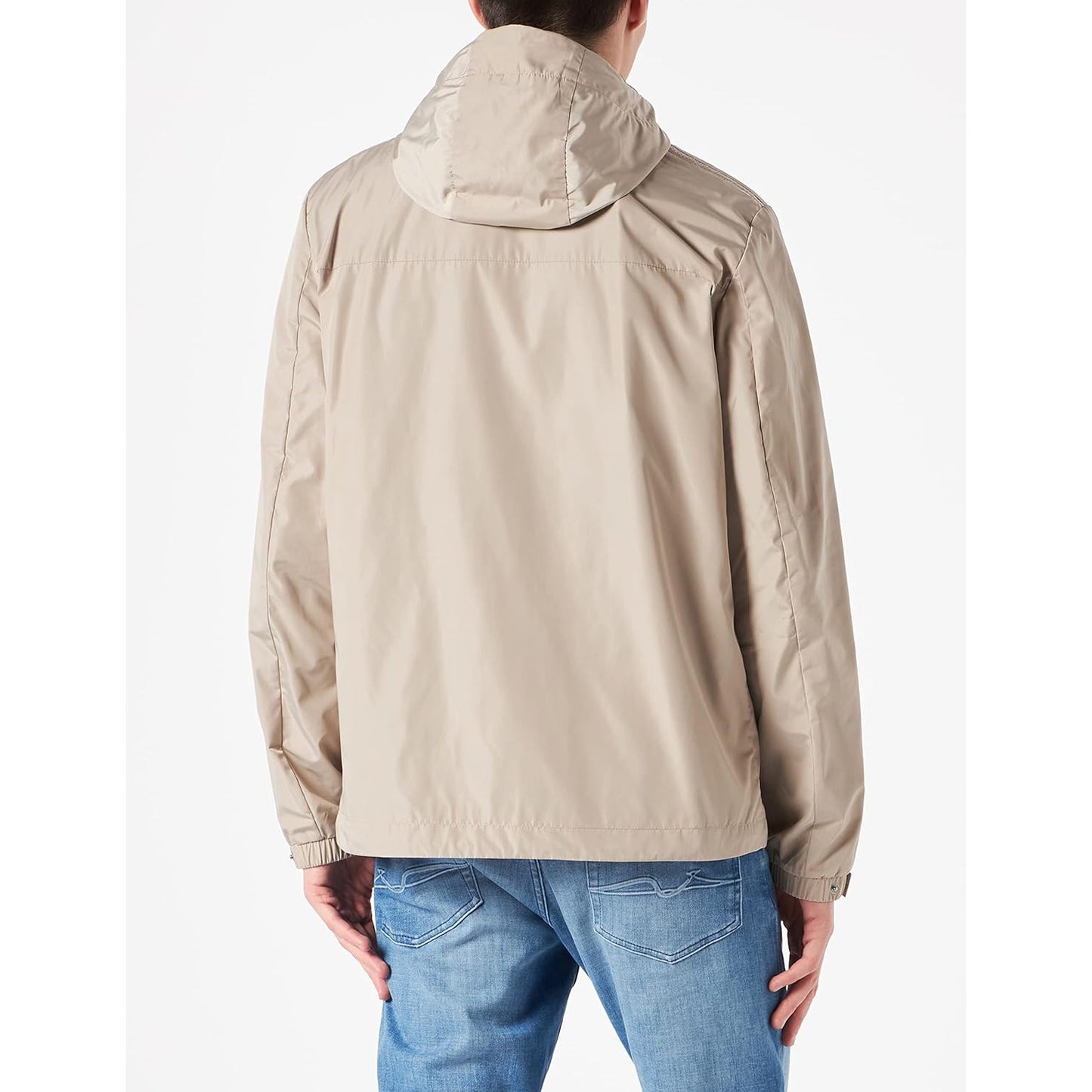 Geox Leitan Men's Breathable Packable Travel Jacket Eco-Friendly