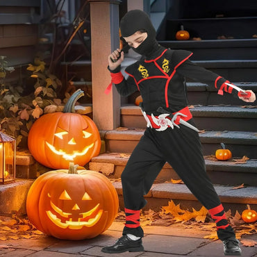 SATKULL Kids Ninja Costume Set with Dragon Accessories - Gomix Brands Outlet
