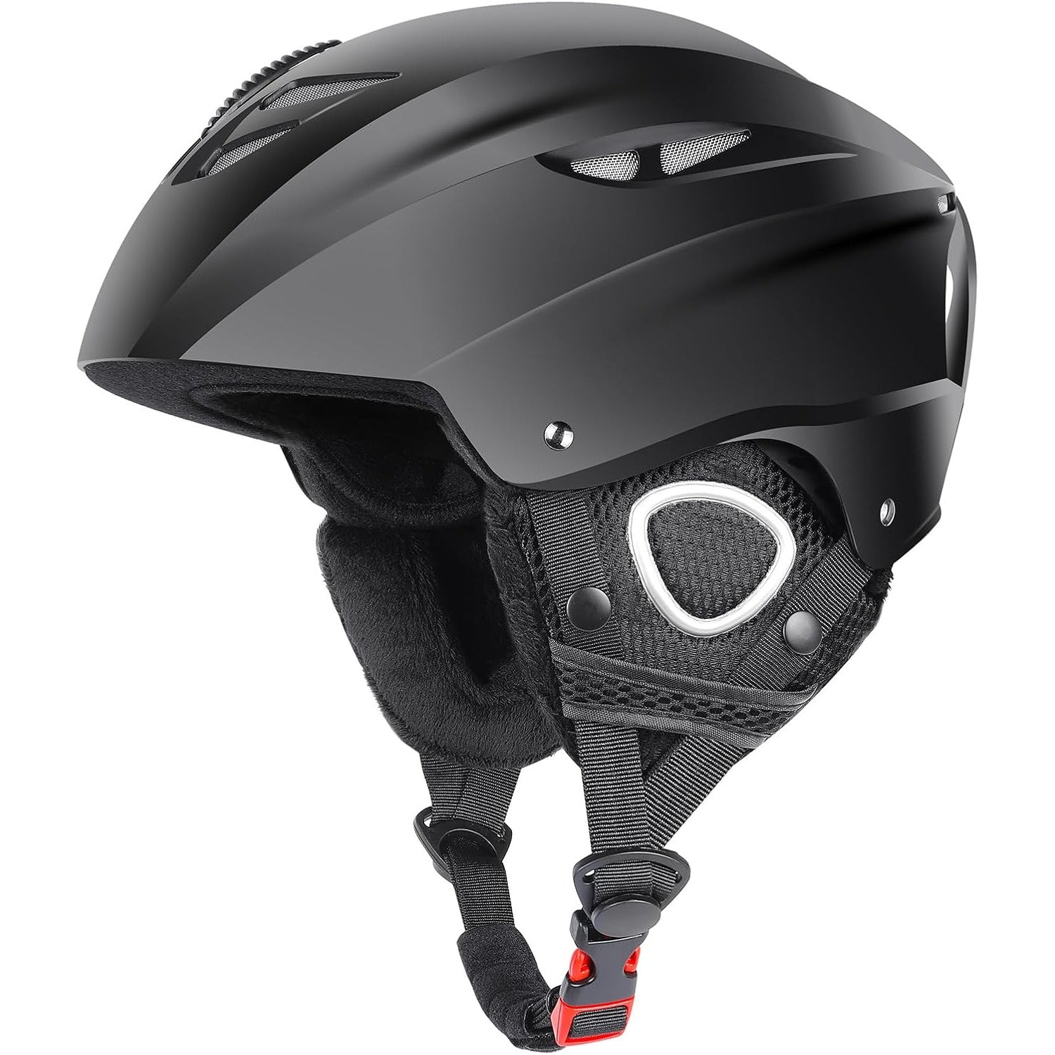 KUYOY Unisex Medium Ski Helmet with Goggle Compatibility