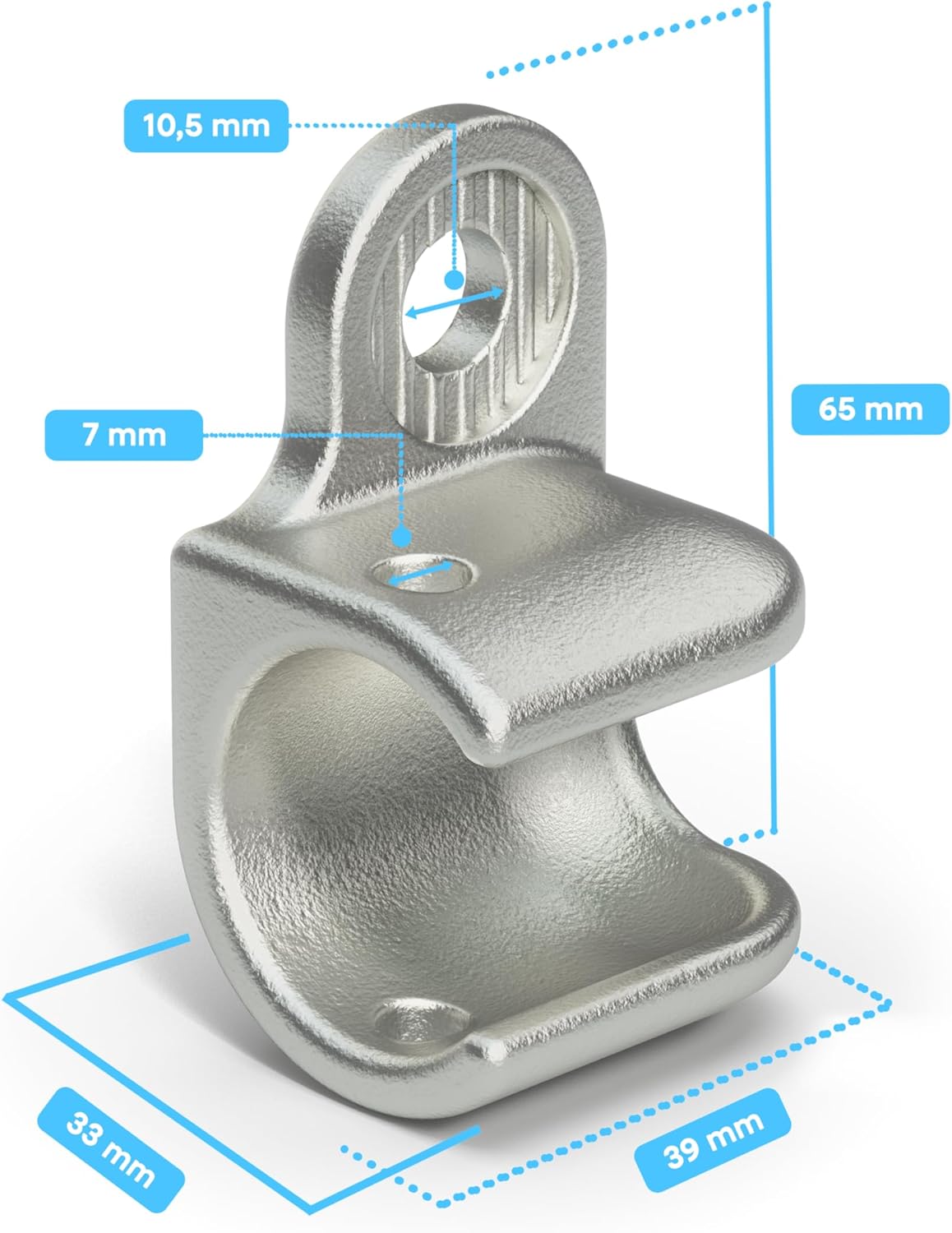 Zweiberg Stainless Steel Bicycle Trailer Coupling for Thule Chariot & Coaster – Tested in Germany
