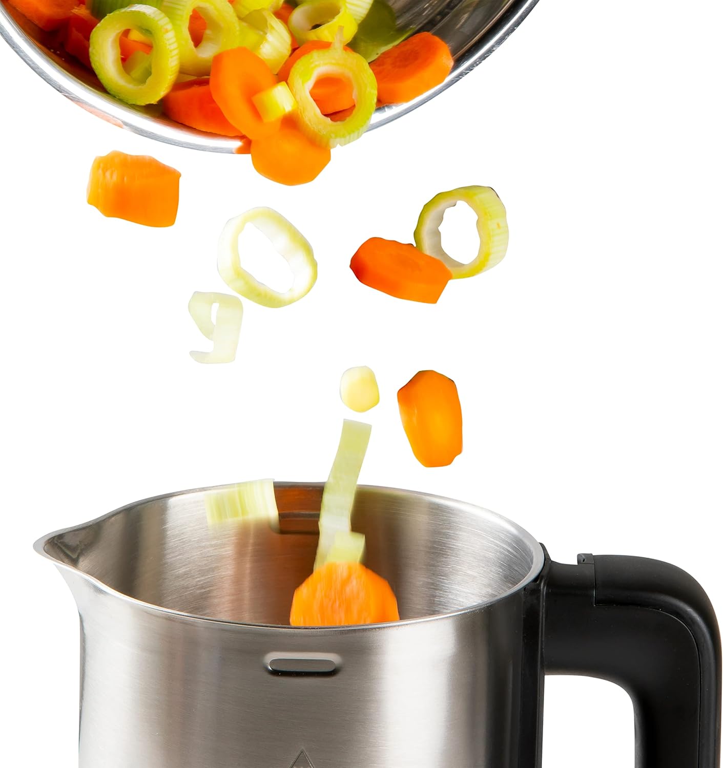 DOMO DO727BL 1.2L Stainless Steel Soup Maker with 6 Programs