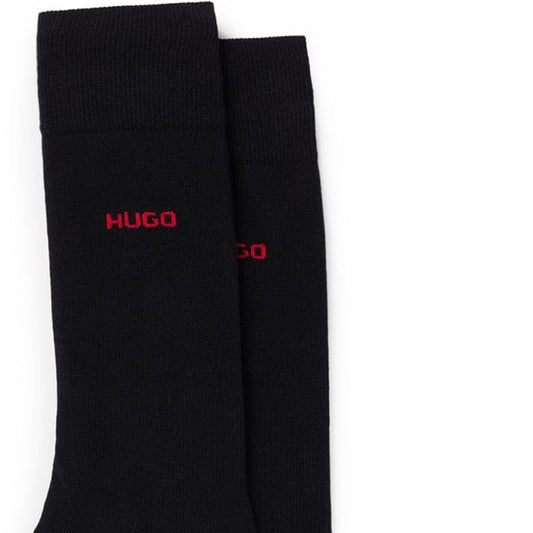 HUGO Men's Premium Calf Socks Pack of Two